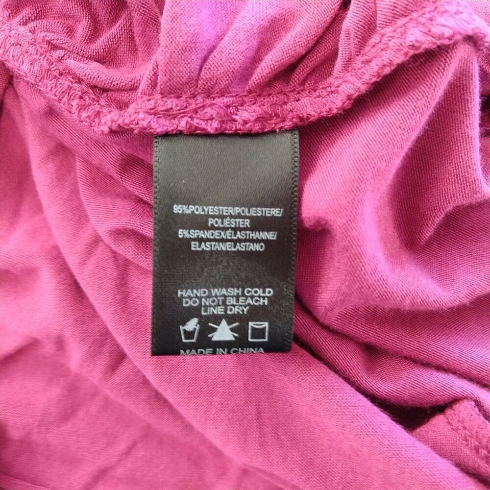 Sunday In Brooklyn Anthropologie Pink 3/4 Sleeve Top Size S NWT Button Front - Picture 6 of 7
